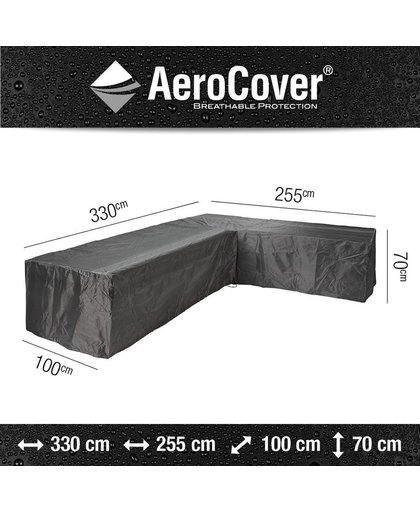 AeroCover loungesethoes 330x255x100xH70 R - antraciet