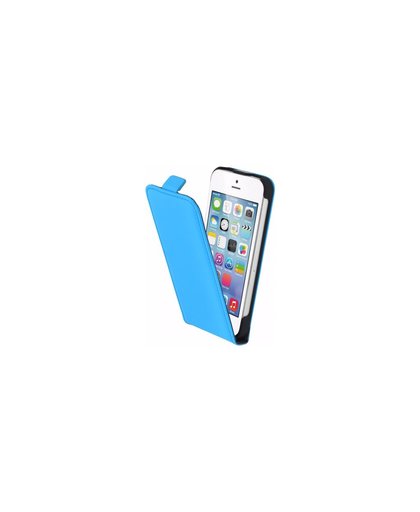 Mobiparts Premium Flip Case Apple iPhone 5/5S/SE Blauw