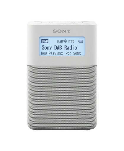Sony XDR-V20D radio Klok Digitaal Wit