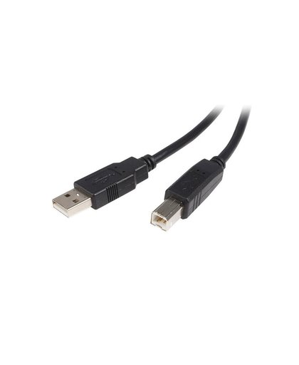 StarTech.com 1,8m gecertificeerde USB 2.0 A naar B kabel M/M zwart
