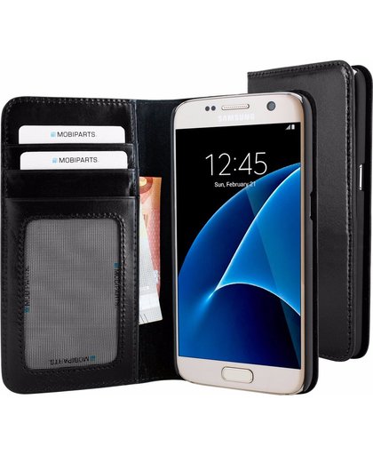 Mobiparts Excellent Wallet Case Samsung Galaxy S7 Zwart