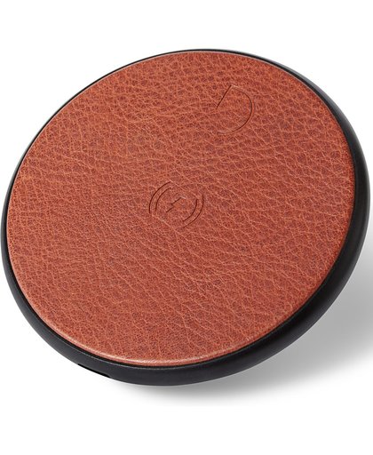 Decoded Leather Wireless Fast Charger Bruin