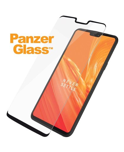 PanzerGlass Screenprotector OnePlus 6 Zwart