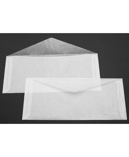 Pergamijn zakjes Gesealde Zijkanten 17x11.5cm (100 Stuks) [G23]