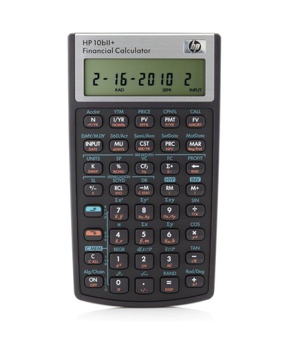HP 10bII+ calculator