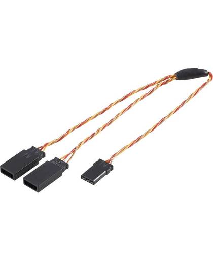 Servo Y-kabel [2x JR-stekker - 1x JR-bus] 0.50 mmÂ² Modelcraft
