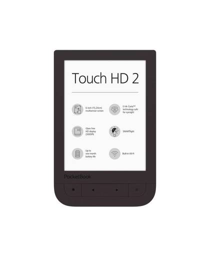 PocketBook Touch HD 2 eBook-reader 6 inch (15.2 cm) Donkerbruin