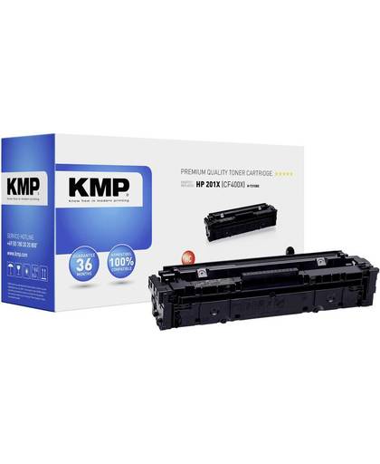 KMP Tonercassette vervangt HP 201X, CF400X Compatibel Zwart 2800 bladzijden H-T215BX