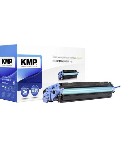 KMP Tonercassette vervangt HP 124A, Q6001A Compatibel Cyaan 2500 bladzijden H-T82