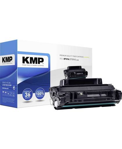 KMP Tonercassette vervangt HP 81A, CF281A Compatibel Zwart 13500 bladzijden H-T227