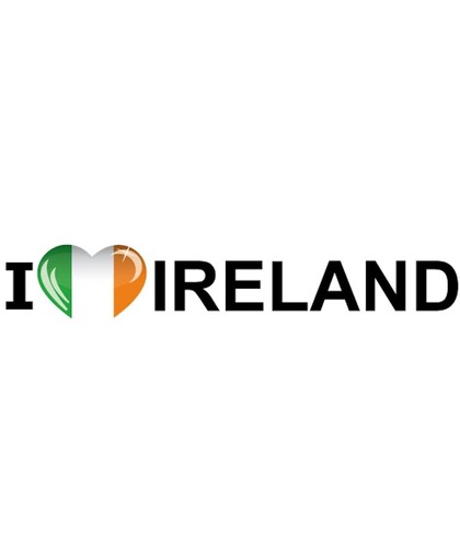 I Love Ireland sticker