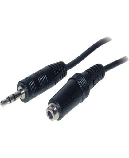S-Conn 3.5mm - 3.5mm 5m 5m 3.5mm 3.5mm Zwart audio kabel
