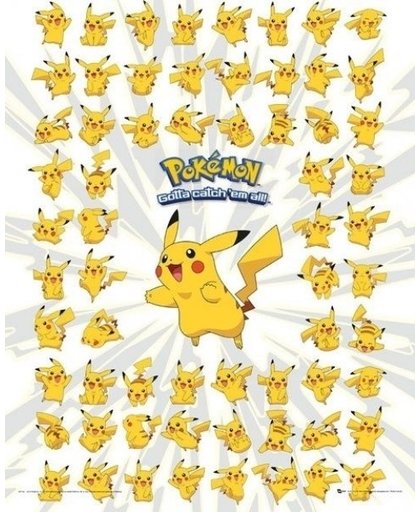 Pokemon Mini Poster - Pikachu