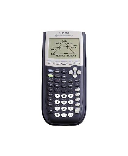 Grafische rekenmachine Texas Instruments TI-84 PLUS Zwart, Grijs werkt op batterijen
