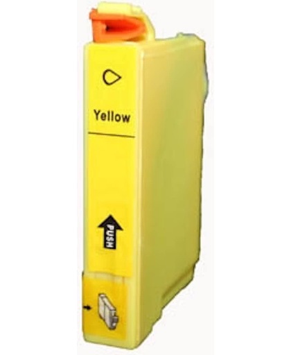 inkt cartridge voor Epson 27Xl geel wit Label