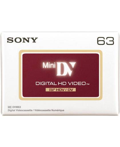Sony DVM63HDV magnetische videoband
