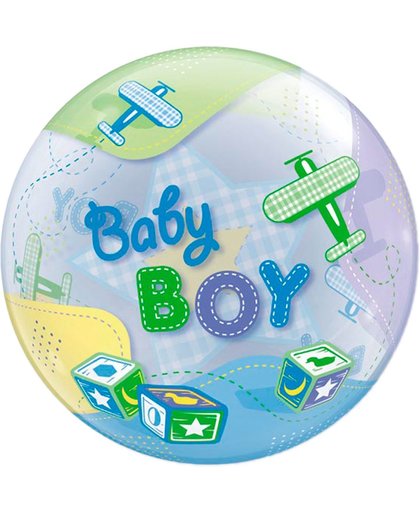 Baby Boy Bubbles Ballon 56cm