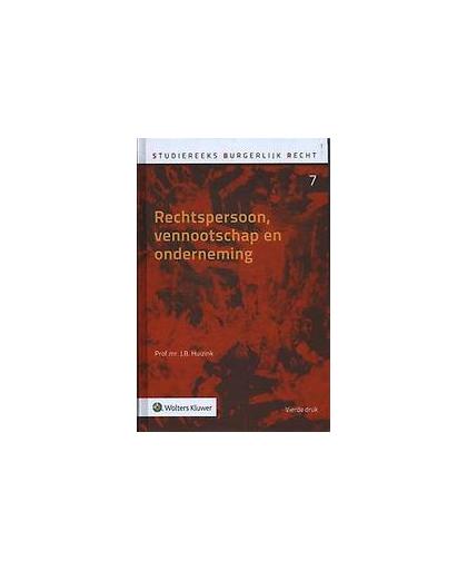 Rechtspersoon, vennootschap en onderneming. J.B. Huizink, Hardcover