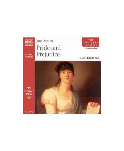 PRIDE AND PREJUDICE BY JANE AUSTEN / EMILIA FOX. Audio CD, Jane Austen, CD