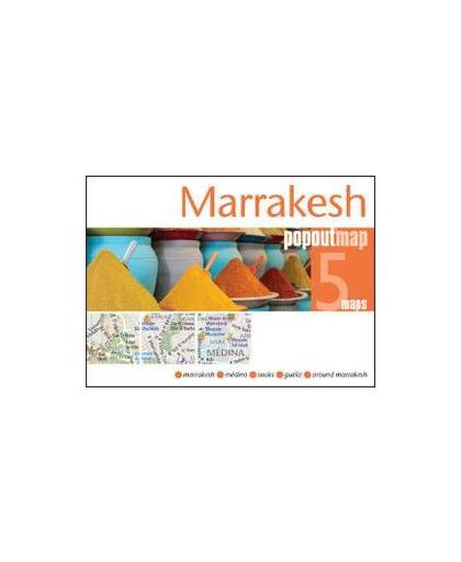 Marrakesh Popout Map. Handy Pocket Size Pop Up City Map of Marrakesh, onb.uitv.