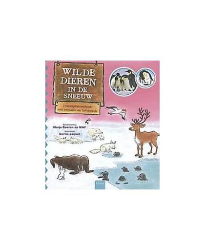 Wilde dieren in de sneeuw. dierenprentenboek met verhalen en informatie, Marja Baeten, Hardcover