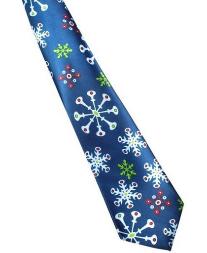 Kerst stropdas – Merry Christmas and a Happy New Tie Nr.19 – Men Christmas Tie