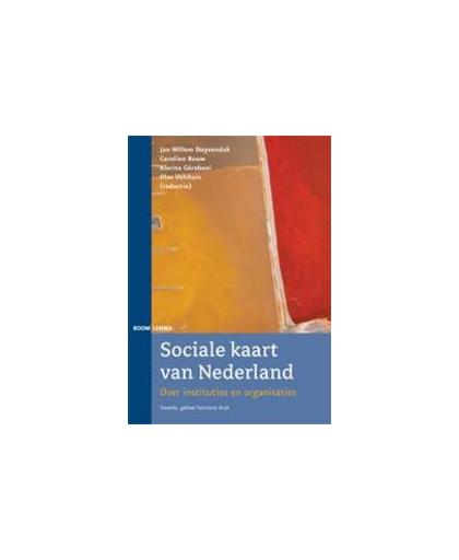 Sociale kaart van Nederland. over instituties en organisaties, Paperback