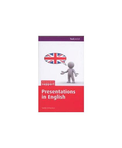 Presentations in English. Schroevers, Sander, Paperback