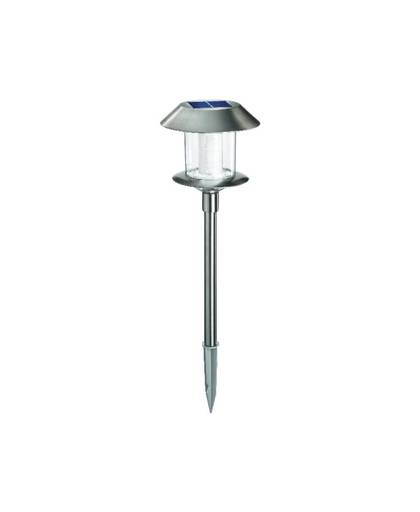 Solar tuinlamp LED Warm-wit, Daglicht-wit Esotec Swing 102070 RVS