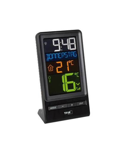 Draadloze thermometer TFA SPIRA 30.3064.01 Zwart
