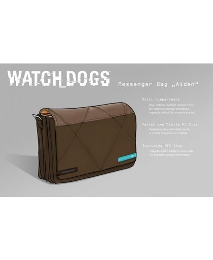 Watch Dogs Hacker NFC Messenger Bag