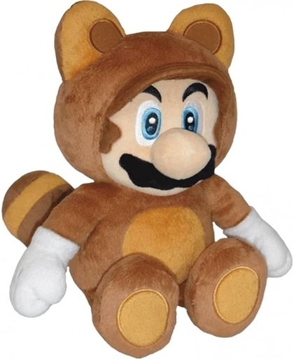 Super Mario Pluche - Tanooki Mario (21cm)
