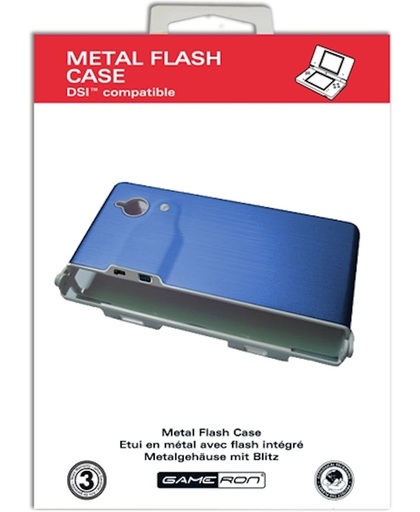 Metal Case DSi - Blauw