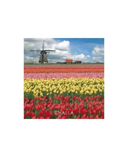I love tulips. cover windmill in tulipfield, Challa, B-J, Hardcover
