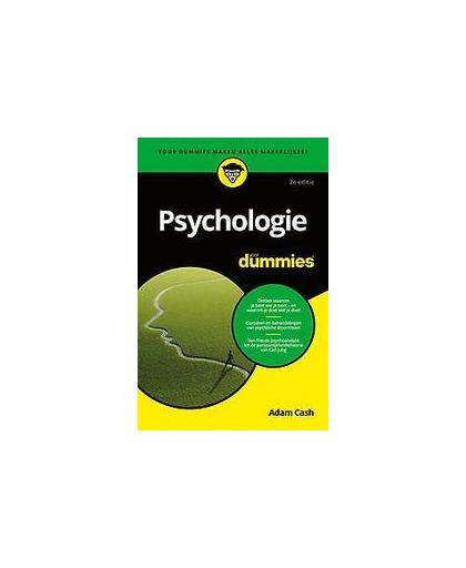 Psychologie voor Dummies. Cash, Adam, Paperback