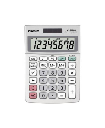 Casio MS-88ECO calculator Desktop Rekenmachine met display