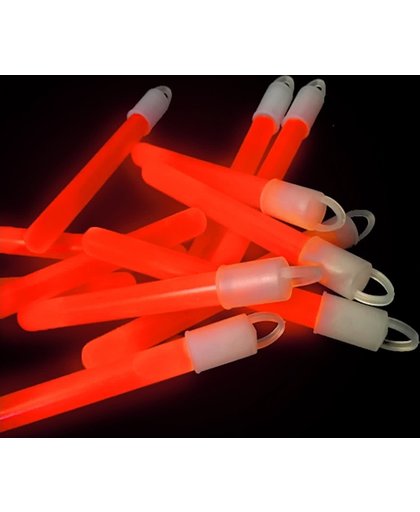 Oranje breaklights 25 stuks - 10 cm glowsticks