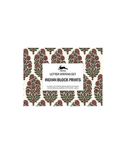 Indian Block Prints. Letter Writing Set, Roojen, Pepin van, Hardcover