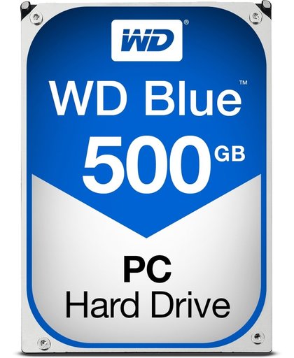 Western Digital Blue HDD 500GB SATA III interne harde schijf