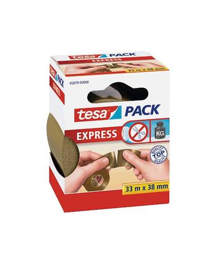 Pakband tesapack Express (l x b) 50 m x 38 mm tesa 05079-00006-00 1 rollen