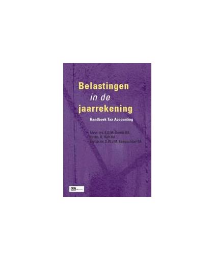 Belastingen in de jaarrekening. handboek tax accounting, Gerrits, E.D.M., Paperback