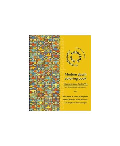 Modern dutch coloring book. kleurboek voor volwassenen, Vis, Saskia, Paperback
