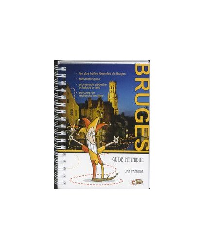 Guide Mystique de la ville de Bruges. Promenade pedestre Balade a velo Parcours de recherche en ligne, Vanroose, Jan, Paperback