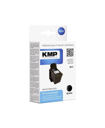 KMP Inkt vervangt HP 56 Compatibel Zwart H11 0995,4561