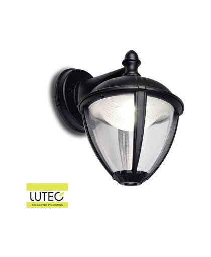 Buiten LED-wandlamp 9 W Warm-wit Zwart Lutec Unite 2602 bl