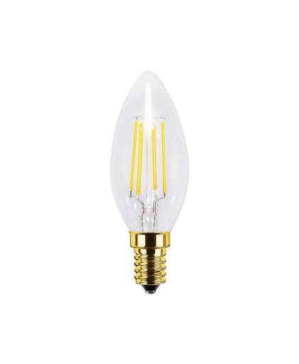 Segula 50253 LED-lamp E14 Kaars 4 W = 30 W Warmwit Dimbaar, Filament / Retro-LED Energielabel A+ (A++ - E) 1 stuks