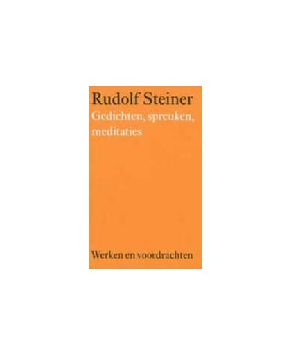 Werken en voordrachten p: 1 gedichten enz. Steiner, Rudolf, Hardcover