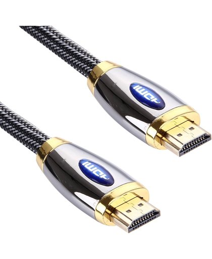 Metalen Body hoge snelheid HDMI 19 Pin mannetje naar HDMI 19 Pin mannetje Connector kabel, Kabel lengte: 1.5 meter