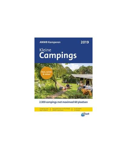 CAMPINGGIDS KLEINE CAMPINGS 2019 ANWB. Paperback