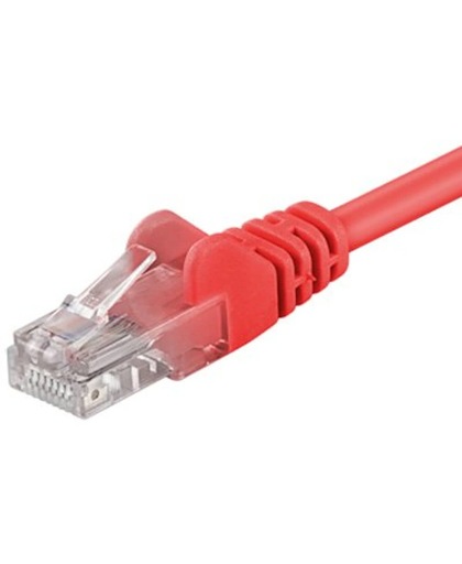 Techtube Pro - Internetkabel UTP CAT.5e - rood - 25 meter